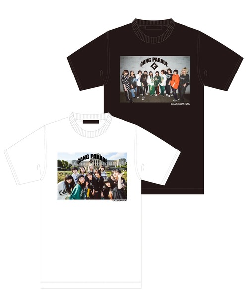 【GANG PARADE × GALLIS ADDICTION】 LIMITED PHOTO TEE（Tシャツ/カットソー）｜GALLIS ADDICTION（ガリスアディクション）