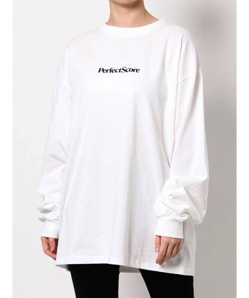 jouetie(ジュエティ)の「シンプルロゴロンT(Tシャツ/カットソー・レディース・オフホワイト・MEDIUM)」の1枚目の写真