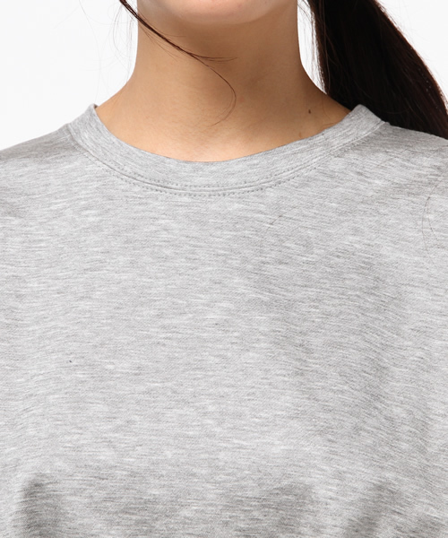 ROSE BUD（ローズバッド）の「LCTO-15116 WAIST TIE LONGDRESS（ワンピース・レディース・ミックスグレー/ネイビー・ONE SIZE）」の9枚目の写真