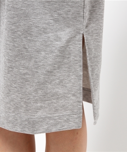 ROSE BUD（ローズバッド）の「LCTO-15116 WAIST TIE LONGDRESS（ワンピース・レディース・ミックスグレー/ネイビー・ONE SIZE）」の4枚目の写真