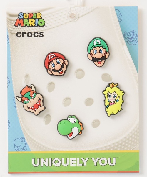 Crocs Jibbitz Super Mario 5 Pack / クロックス ジビッツ