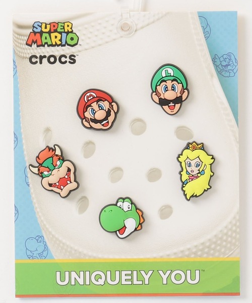 Crocs Jibbitz Super Mario 5 Pack / クロックス ジビッツ