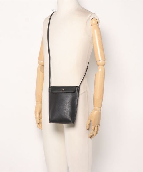 HONEYSUCKLE ROSE（ハニーサックルローズ）の「【HONEYSUCKLE ROSE】フェイクレザーミニポーチショルダー（ショルダーバッグ・レディース・ブラック/オフホワイト/イエロー・ONE SIZE）」の15枚目の写真