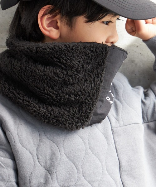 MAKE YOUR DAY（メイクユアデイ）の「ネックウォーマー（ネックウォーマー/スヌード・キッズ・ピンク/カーキ/ネイビー/ブラック・FREE）」の6枚目の写真