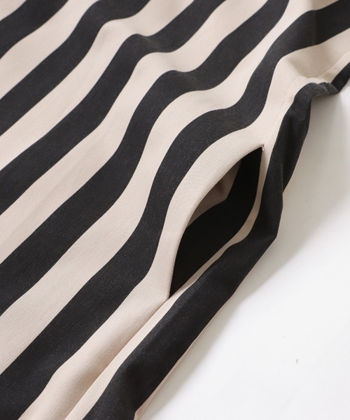 antiqua（アンティカ）の「ストライプジャケット（テーラードジャケット・レディース・ブラック・FREE）」の11枚目の写真