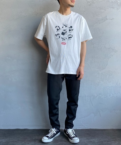 CHUMS（チャムス）の「【WEB限定】[CHUMS/チャムス] ブービー&フレンズ プリントTシャツ（Tシャツ/カットソー・レディース・ベージュ/ホワイト/グレー・M/XL/L）」の5枚目の写真