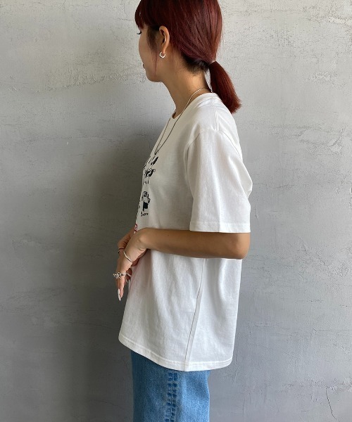 CHUMS（チャムス）の「【WEB限定】[CHUMS/チャムス] ブービー&フレンズ プリントTシャツ（Tシャツ/カットソー・レディース・ベージュ/ホワイト/グレー・M/XL/L）」の17枚目の写真