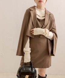 OLIVE des OLIVE | 袖スリットテーラードジャケット(テーラードジャケット)