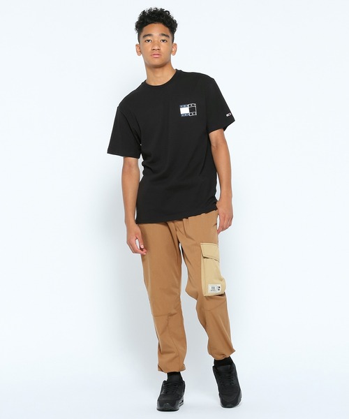 tommy jeans(トミー ジーンズ)の「ツイストフラッグロゴTシャツ(Tシャツ/カットソー・メンズ・ホワイト/ブラック・SMALL/MEDIUM/LARGE/X-LARGE)」の11枚目の写真