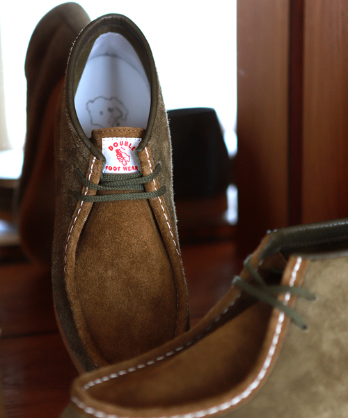 JOURNAL STANDARD relume（ジャーナルスタンダード　レリューム）の「【DOUBLE FOOT WEAR / ダブルフットウェア】別注 Hendrik（ブーツ・メンズ・ネイビー/カーキ・25.5cm/26.5cm/27.5cm）」の3枚目の写真