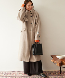 Bellandiスタンドカラーコート