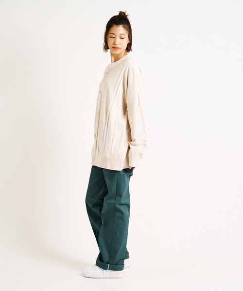 JACKROSE（ジャックローズ）の「JE-ルーズクルー・カーディガン（カーディガン/ボレロ・メンズ・ブラック/ライトベージュ/ダークグリーン/グレイッシュブルー・M/L）」の20枚目の写真