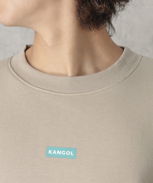 KANGOL(カンゴール)の「KANGOL カンゴール バックロゴプリントフェイクレイヤードトレーナー(スウェット・メンズ・パープル/ベージュ/グリーン/ブラック・M/L/XL)」の17枚目の写真