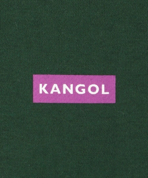 KANGOL(カンゴール)の「KANGOL カンゴール バックロゴプリントフェイクレイヤードトレーナー(スウェット・メンズ・パープル/ベージュ/グリーン/ブラック・M/L/XL)」の8枚目の写真