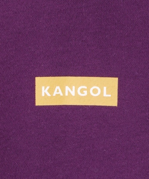 KANGOL(カンゴール)の「KANGOL カンゴール バックロゴプリントフェイクレイヤードトレーナー(スウェット・メンズ・パープル/ベージュ/グリーン/ブラック・M/L/XL)」の9枚目の写真