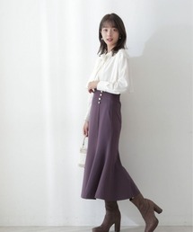 PROPORTION BODY DRESSING | ビジュー釦マーメイドスカート / 1212220913(スカート)