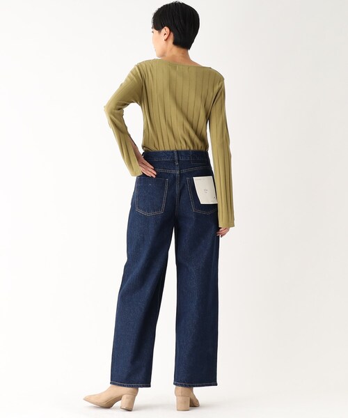 OPAQUE.CLIP（オペークドットクリップ）の「◆オーガニックコットンデニム 204 Baggy（その他パンツ・レディース・ダークネイビー/ブルー・36/40/34/38/42）」の7枚目の写真