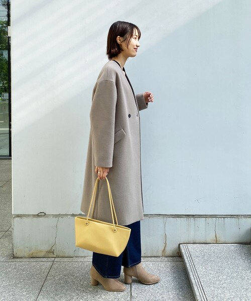 OPAQUE.CLIP（オペークドットクリップ）の「◆オーガニックコットンデニム 204 Baggy（その他パンツ・レディース・ダークネイビー/ブルー・36/40/34/38/42）」の9枚目の写真