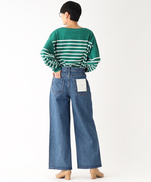 OPAQUE.CLIP（オペークドットクリップ）の「◆オーガニックコットンデニム 204 Baggy（その他パンツ・レディース・ダークネイビー/ブルー・36/40/34/38/42）」の12枚目の写真