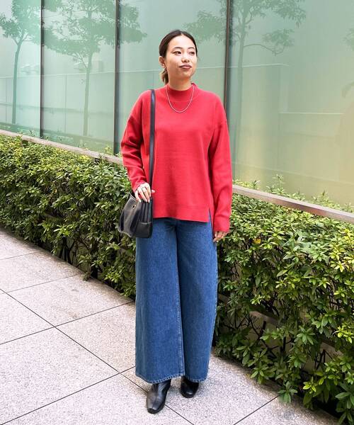 OPAQUE.CLIP（オペークドットクリップ）の「◆オーガニックコットンデニム 204 Baggy（その他パンツ・レディース・ダークネイビー/ブルー・36/40/34/38/42）」の14枚目の写真