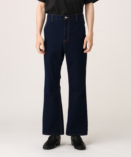 tk.TAKEO KIKUCHI(ティーケータケオキクチ)の「◆スリムフレア&デニムパンツ(デニムパンツ・メンズ・ネイビー系3/ボルドー/ダークグリーン・02/03)」の5枚目の写真