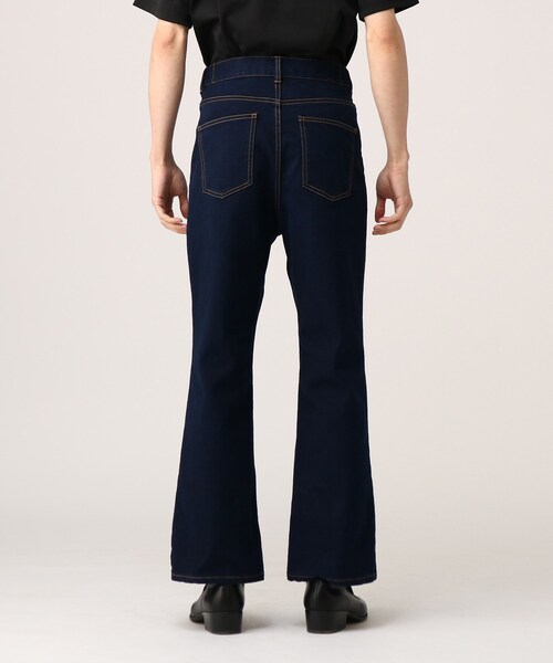 tk.TAKEO KIKUCHI(ティーケータケオキクチ)の「◆スリムフレア&デニムパンツ(デニムパンツ・メンズ・ネイビー系3/ボルドー/ダークグリーン・02/03)」の7枚目の写真