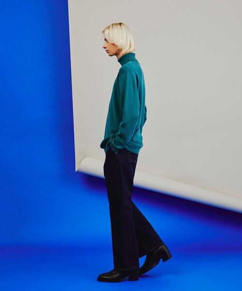 tk.TAKEO KIKUCHI(ティーケータケオキクチ)の「◆スリムフレア&デニムパンツ(デニムパンツ・メンズ・ネイビー系3/ボルドー/ダークグリーン・02/03)」の16枚目の写真