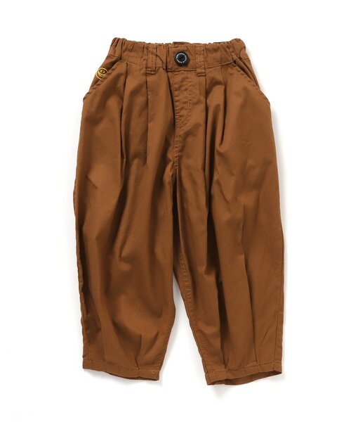 BREEZE(ブリーズ)の「CAFE タックワイドパンツ(その他パンツ・キッズ・キャメル/チャコール・140/100/110/80/90/130/120)」の1枚目の写真