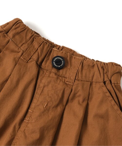 BREEZE(ブリーズ)の「CAFE タックワイドパンツ(その他パンツ・キッズ・キャメル/チャコール・140/100/110/80/90/130/120)」の8枚目の写真