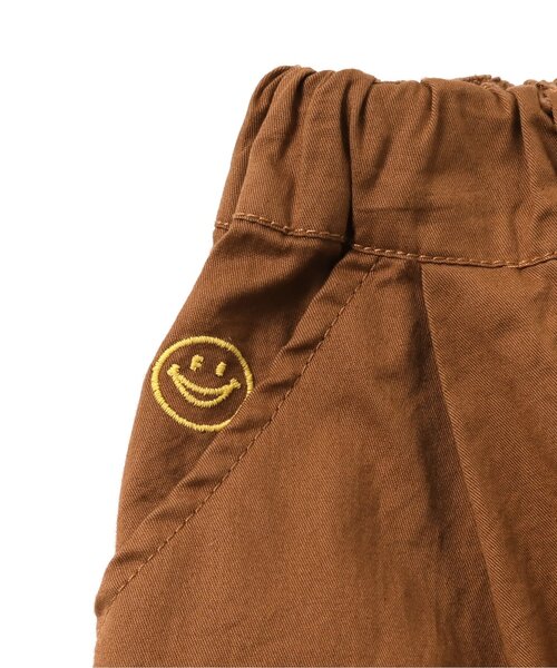 BREEZE(ブリーズ)の「CAFE タックワイドパンツ(その他パンツ・キッズ・キャメル/チャコール・140/100/110/80/90/130/120)」の5枚目の写真
