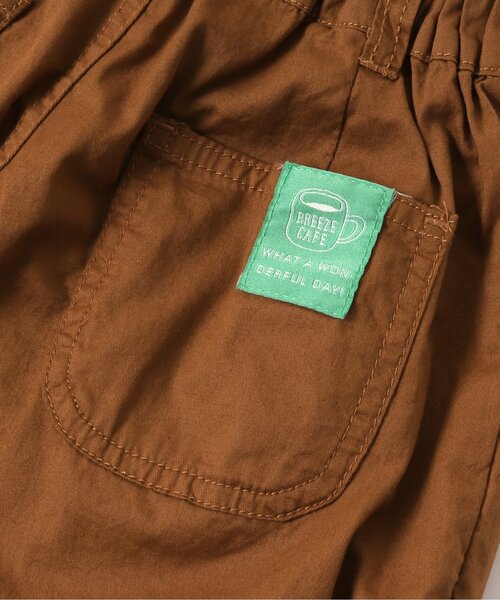 BREEZE(ブリーズ)の「CAFE タックワイドパンツ(その他パンツ・キッズ・キャメル/チャコール・140/100/110/80/90/130/120)」の4枚目の写真