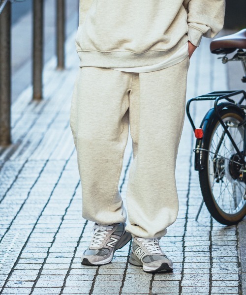 improves(インプローブス)の「【improves】13.4オンス ヘビーウエイト 裏起毛 スウェット リブパンツ(スウェットパンツ・メンズ・ブラック/オートミール・MEDIUM/LARGE)」の12枚目の写真
