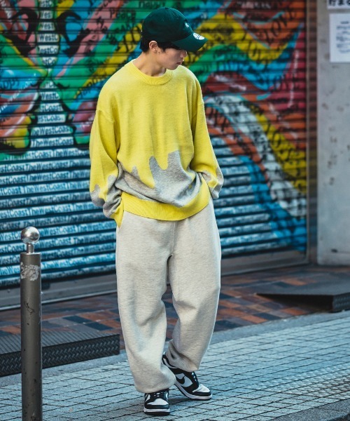 improves(インプローブス)の「【improves】13.4オンス ヘビーウエイト 裏起毛 スウェット リブパンツ(スウェットパンツ・メンズ・ブラック/オートミール・MEDIUM/LARGE)」の16枚目の写真