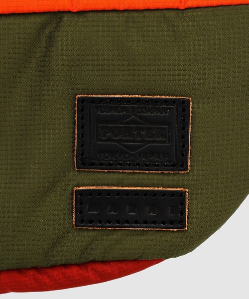 MARNI（マルニ）の「MARNI×PORTER SHOULDER POUCH/ショルダーポーチ（ショルダーバッグ・メンズ・カーキ・ONE SIZE）」の5枚目の写真