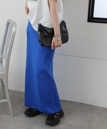 COLONY 2139（コロニートゥーワンスリーナイン）の「-3kg見え！エステルヤーンペンシルスカート（スカート）」