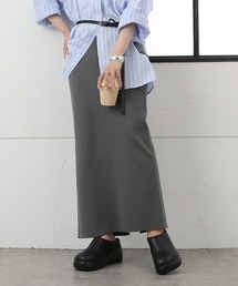 COLONY 2139（コロニートゥーワンスリーナイン）の「-3kg見え！エステルヤーンペンシルスカート（スカート）」