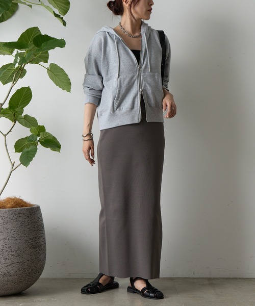 3kg見え！エステルヤーンペンシルスカート（スカート）｜COLONY 2139