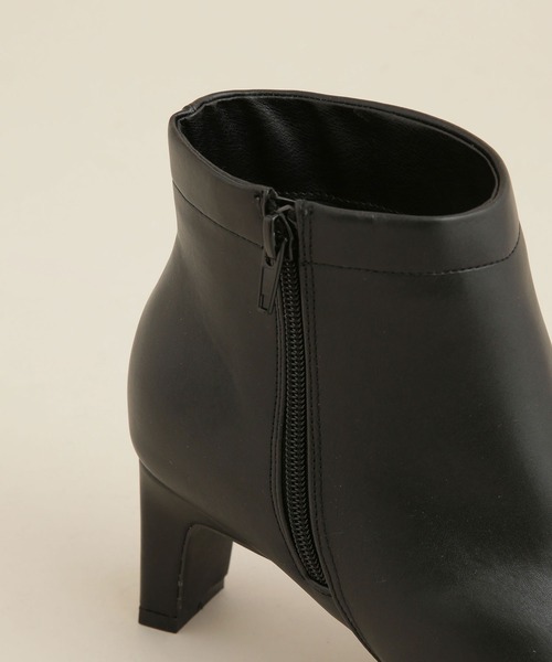 NANO universe（ナノユニバース）の「LB.04/ポインテッドショートブーツ（ブーツ・レディース・グレー系その他4/ブラック・36/37/38）」の7枚目の写真