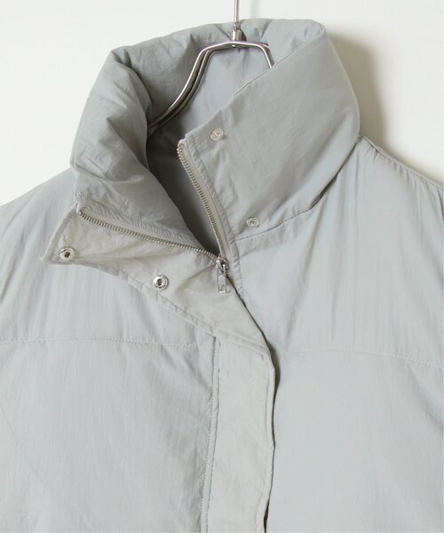 notch.（ノッチ）の「パデッドベスト（ダウンベスト・レディース・オフホワイト/ブラック/グレー・M）」の7枚目の写真