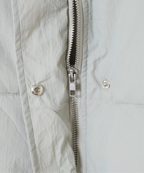 notch.（ノッチ）の「パデッドベスト（ダウンベスト・レディース・オフホワイト/ブラック/グレー・M）」の6枚目の写真