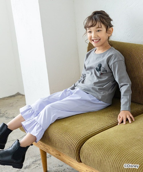 lulpini（ルルピー二）の「[lulpini] Disney Collection コットンロングスリーブTシャツ（Tシャツ/カットソー・キッズ・ホワイト系その他/ピンク/ホワイト系その他2/チャコールグレー・S/M/L）」の9枚目の写真