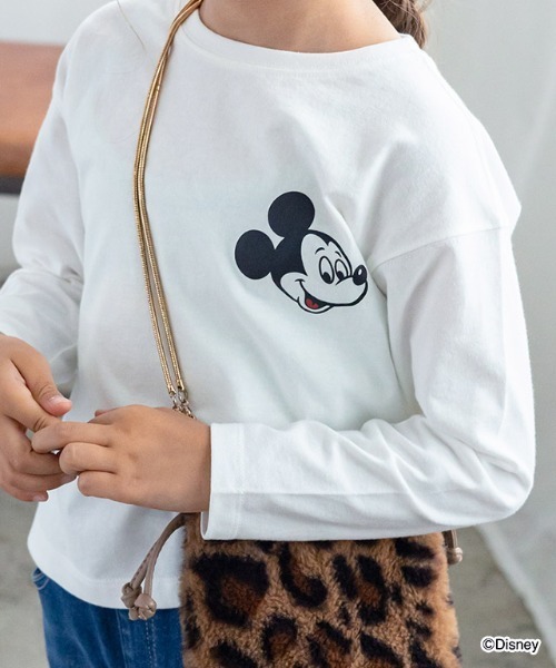 lulpini（ルルピー二）の「[lulpini] Disney Collection コットンロングスリーブTシャツ（Tシャツ/カットソー・キッズ・ホワイト系その他/ピンク/ホワイト系その他2/チャコールグレー・S/M/L）」の17枚目の写真