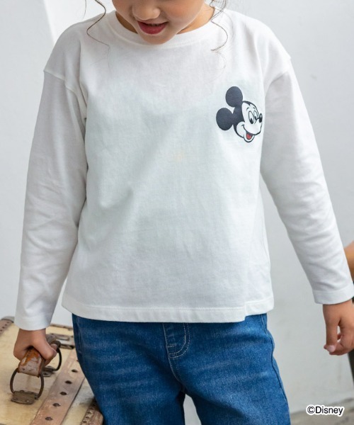 lulpini（ルルピー二）の「[lulpini] Disney Collection コットンロングスリーブTシャツ（Tシャツ/カットソー・キッズ・ホワイト系その他/ピンク/ホワイト系その他2/チャコールグレー・S/M/L）」の18枚目の写真