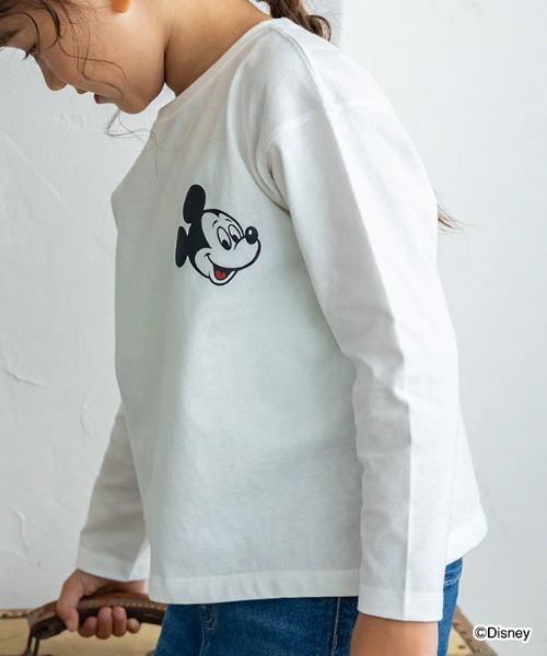 lulpini（ルルピー二）の「[lulpini] Disney Collection コットンロングスリーブTシャツ（Tシャツ/カットソー・キッズ・ホワイト系その他/ピンク/ホワイト系その他2/チャコールグレー・S/M/L）」の19枚目の写真