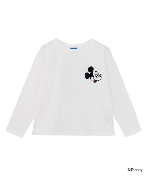 lulpini（ルルピー二）の「[lulpini] Disney Collection コットンロングスリーブTシャツ（Tシャツ/カットソー・キッズ・ホワイト系その他/ピンク/ホワイト系その他2/チャコールグレー・S/M/L）」の22枚目の写真