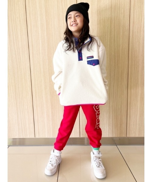 GAP（ギャップ）の「GAPロゴジョガーパンツ (キッズ)（スウェットパンツ・キッズ・レッド/ネイビー/チャコールグレー・L/S/XXL/XL/M/XS）」の14枚目の写真