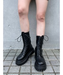 ENVYM | ボリュームソールレースUP BOOTS(ブーツ)