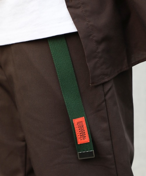 UNIVERSAL OVERALL(ユニバーサルオーバーオール)の「【UNIVERSAL OVERALL】ロゴ入りロングガチャベルト UV0846I(ベルト・メンズ・ブラック/オフホワイト/レッド/グリーン/キャメル/ピンク/ネイビー/ブルー/ライトグレー/イエロー・FREE)」の16枚目の写真