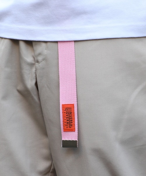 UNIVERSAL OVERALL(ユニバーサルオーバーオール)の「【UNIVERSAL OVERALL】ロゴ入りロングガチャベルト UV0846I(ベルト・メンズ・ブラック/オフホワイト/レッド/グリーン/キャメル/ピンク/ネイビー/ブルー/ライトグレー/イエロー・FREE)」の22枚目の写真