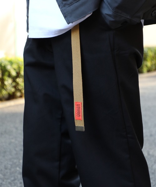UNIVERSAL OVERALL(ユニバーサルオーバーオール)の「【UNIVERSAL OVERALL】ロゴ入りロングガチャベルト UV0846I(ベルト・メンズ・ブラック/オフホワイト/レッド/グリーン/キャメル/ピンク/ネイビー/ブルー/ライトグレー/イエロー・FREE)」の19枚目の写真